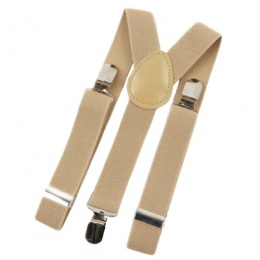 Baby / Toddler Beige Y-Back Adjustable Braces